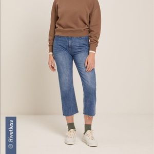 Frank & Oak High Waist Jean